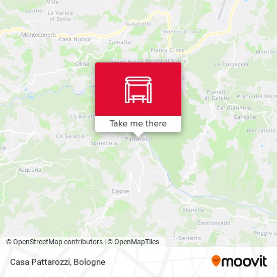 Casa Pattarozzi map