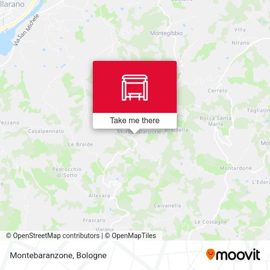 Montebaranzone map