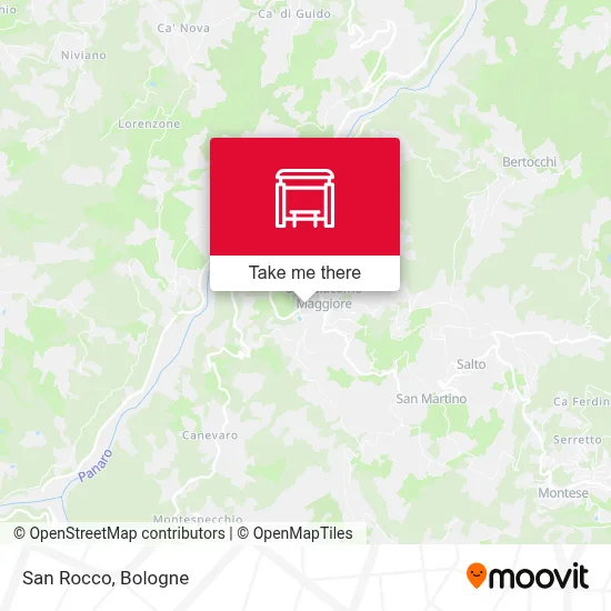San Rocco map