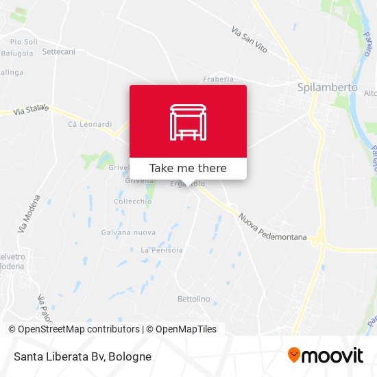 Santa Liberata Bv map