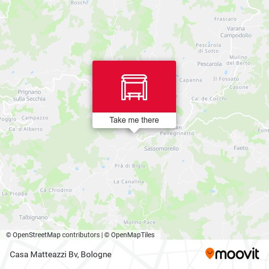 Casa Matteazzi Bv map