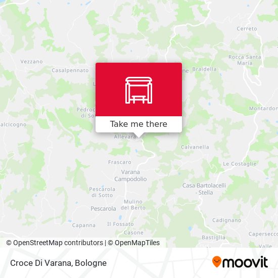 Croce Di Varana map