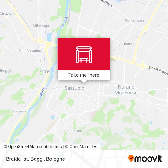 Braida Ist. Baggi map