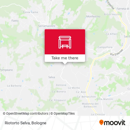 Riotorto Selva map