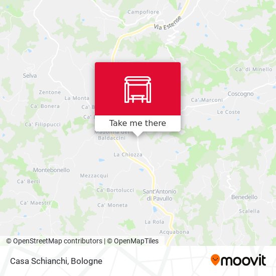 Casa Schianchi map