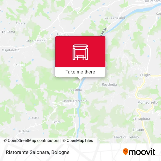 Saionara Restaurant map