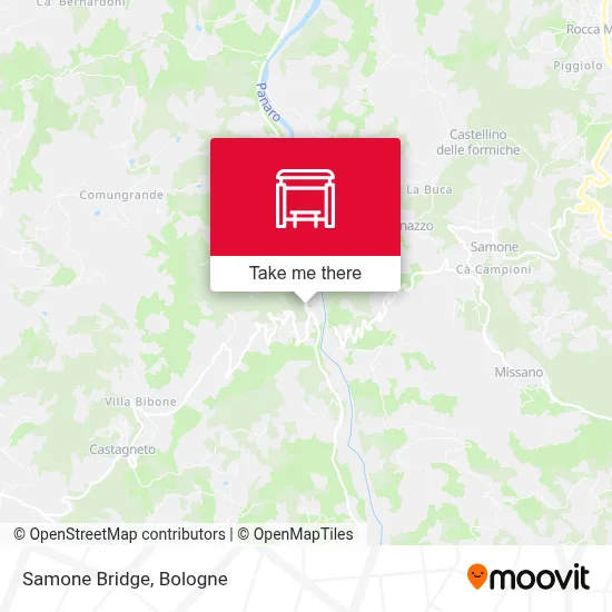 Samone Bridge map