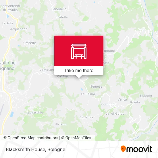 Blacksmith House map