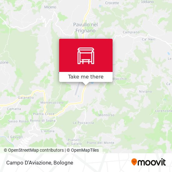 Campo D'Aviazione map