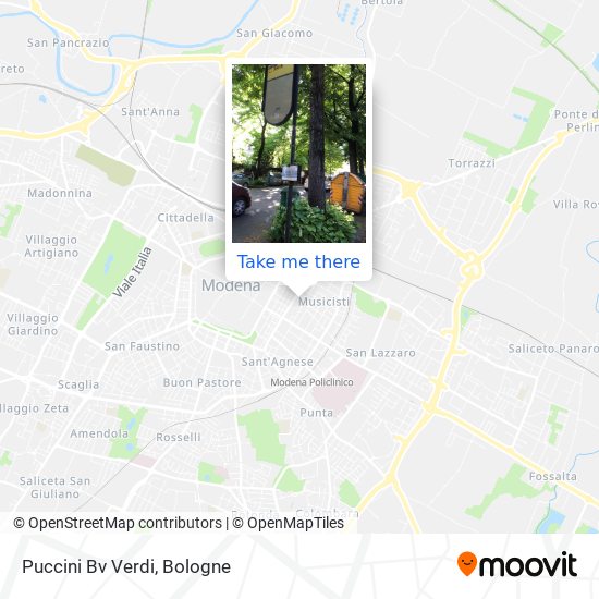 Puccini Bv Verdi map