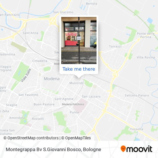 Montegrappa Bv S.Giovanni Bosco map