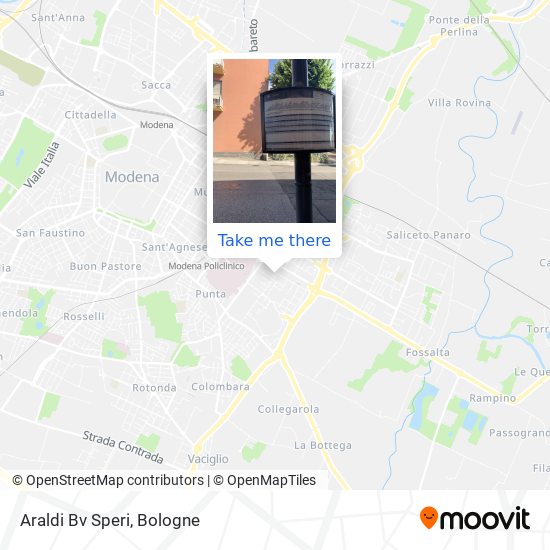 Araldi Bv Speri map