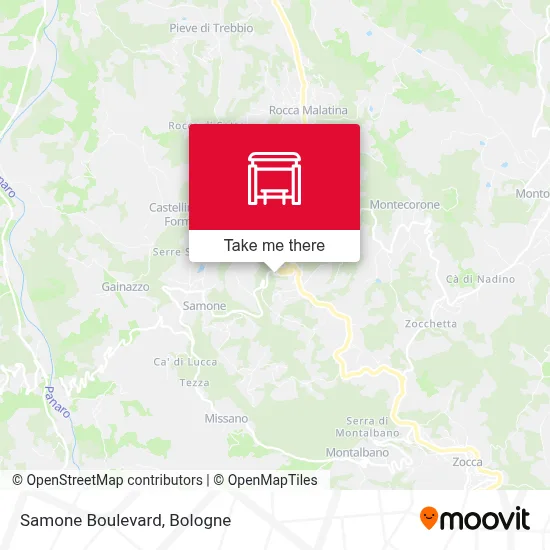 Samone Boulevard map