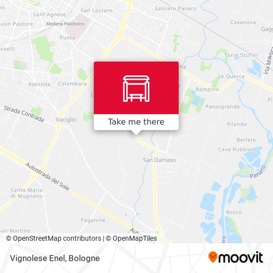Vignolese Enel map