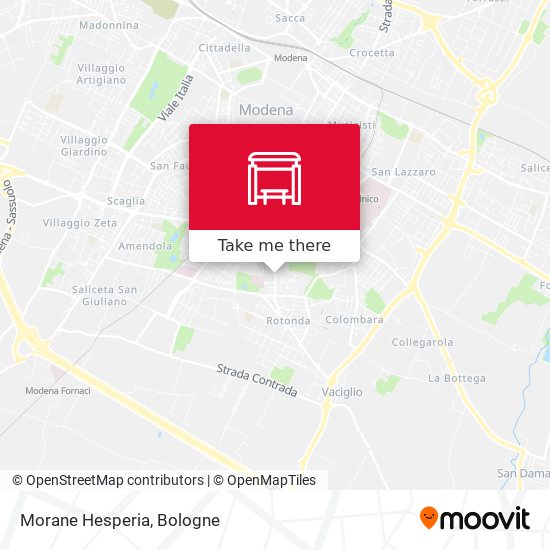 Morane Hesperia map