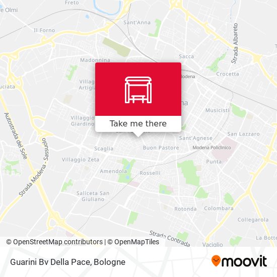 Guarini Bv Della Pace map