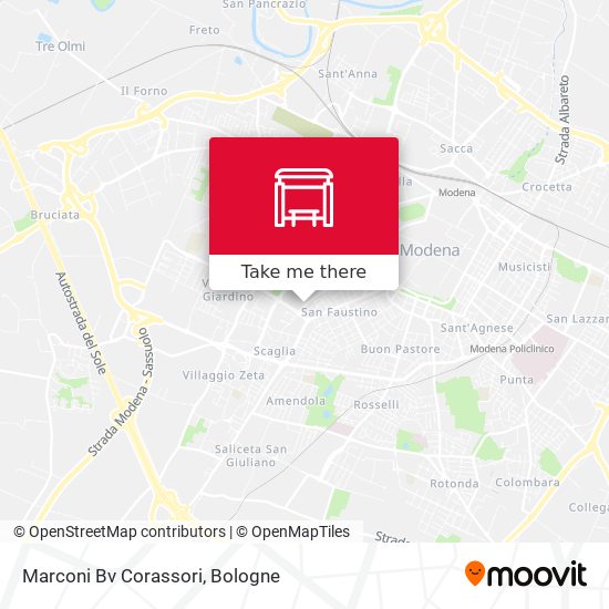Marconi Bv Corassori map