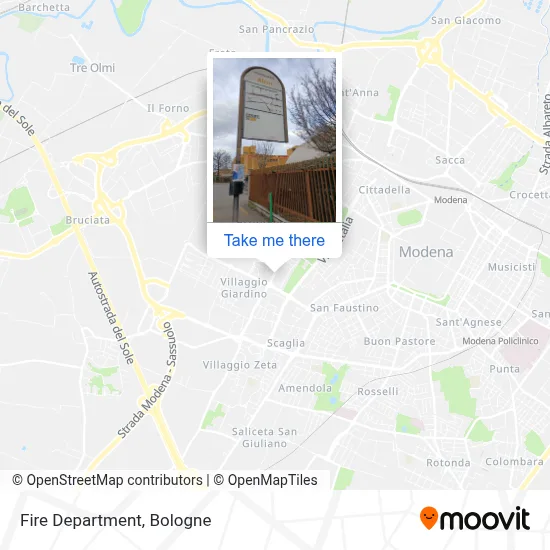 Fire Department map