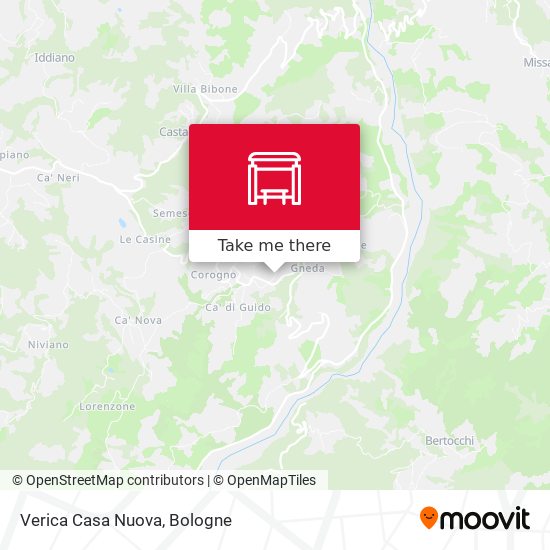 Verica Casa Nuova map