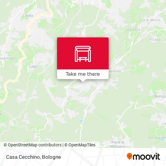 Casa Cecchino map