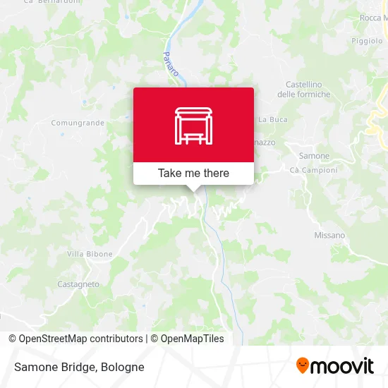 Samone Bridge map