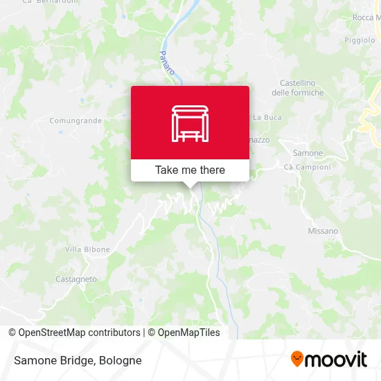 Samone Bridge map