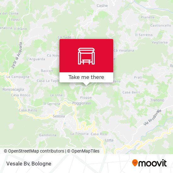 Vesale Bv map