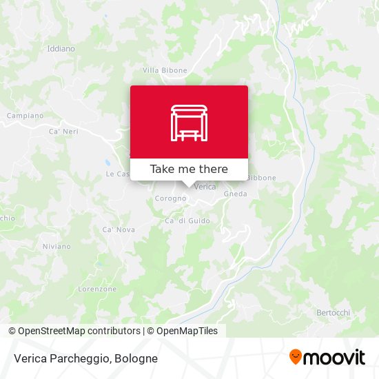Verica Parcheggio map
