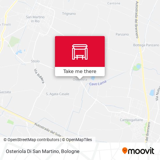 Osteriola Di San Martino map
