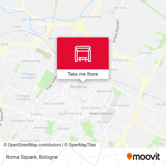 Roma Square map