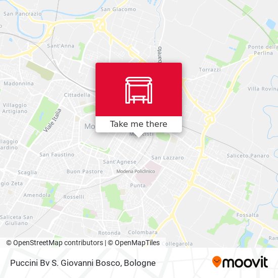 Puccini Bv S. Giovanni Bosco map