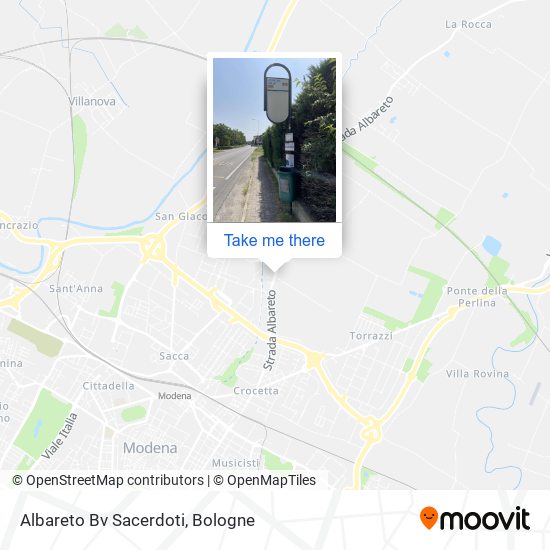 Albareto Bv Sacerdoti map