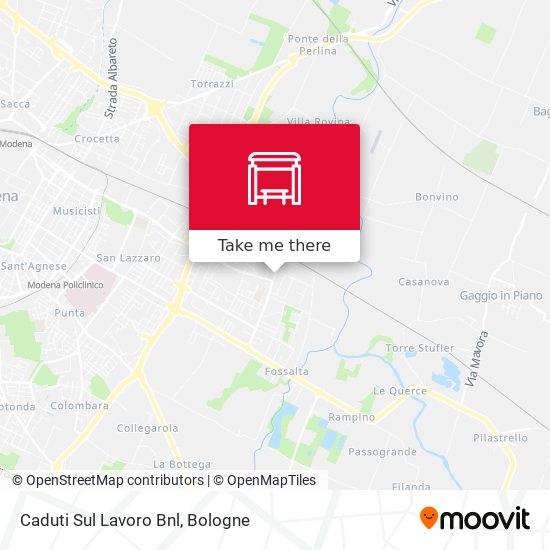 Caduti Sul Lavoro Bnl map
