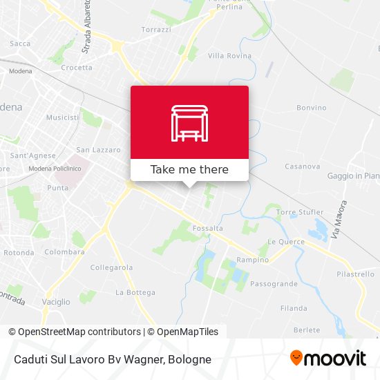 Caduti Sul Lavoro Bv Wagner map