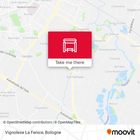 Vignolese La Fenice map