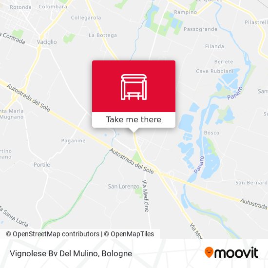 Vignolese Bv Del Mulino map