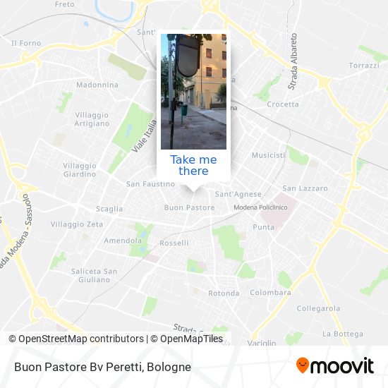 Buon Pastore Bv Peretti map
