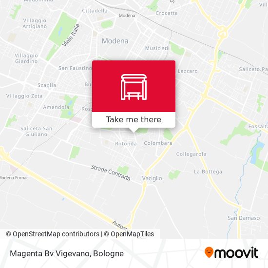 Magenta Bv Vigevano map