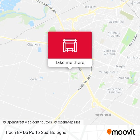 Traeri Bv Da Porto Sud map