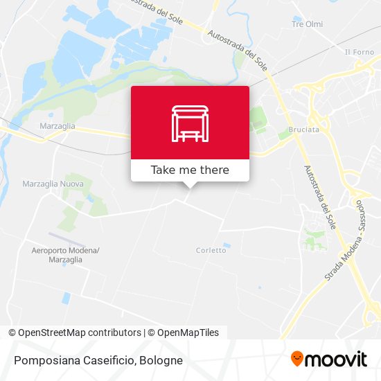 Pomposiana Caseificio map