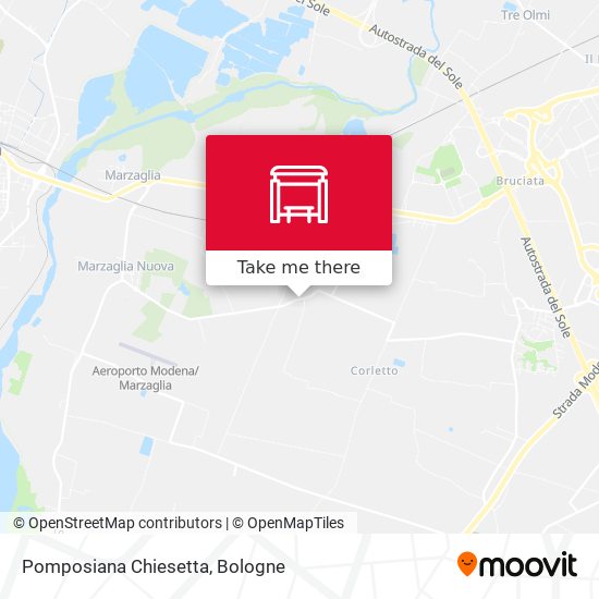 Pomposiana Chiesetta map