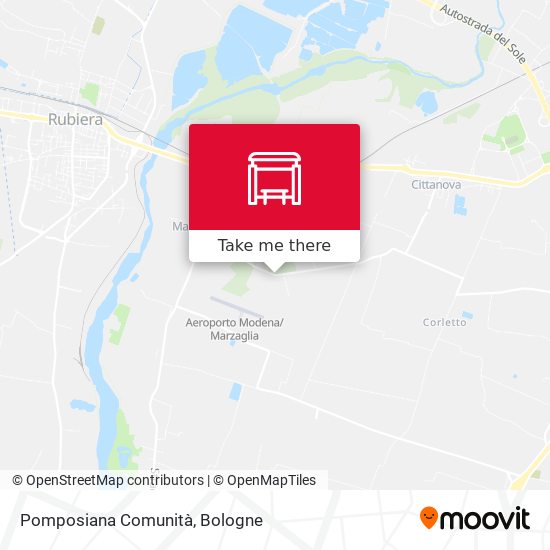 Pomposiana Comunità map