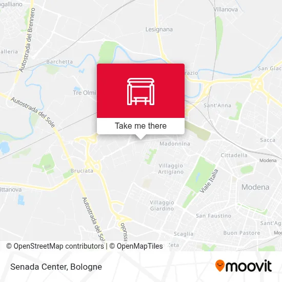 Senada Center map