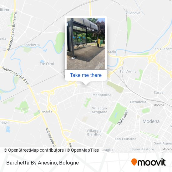 Barchetta Bv Anesino map