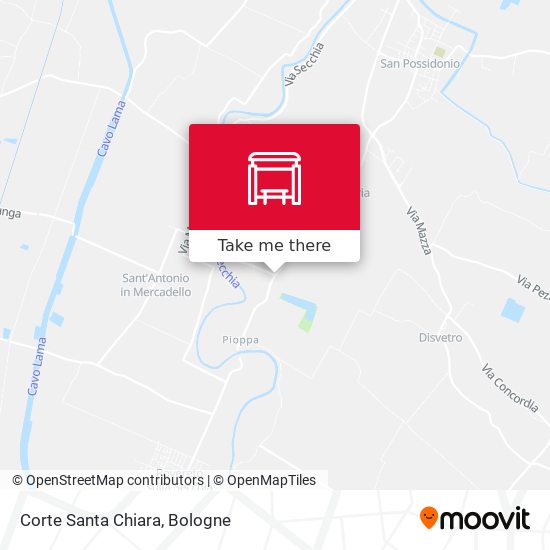 Corte Santa Chiara map