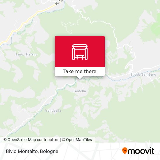 Bivio Montalto map