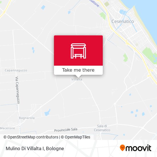 Mulino Di Villalta I map