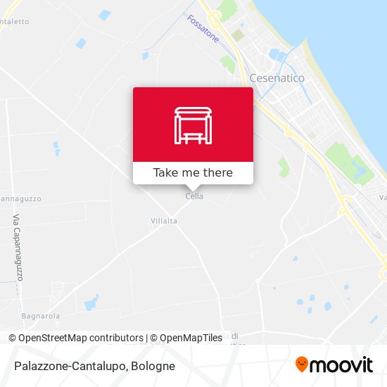 Palazzone-Cantalupo map