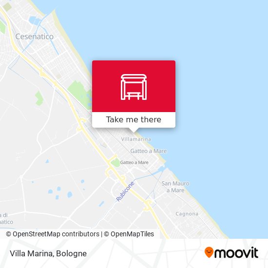 Villa Marina map