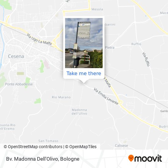 Bv. Madonna Dell'Olivo map